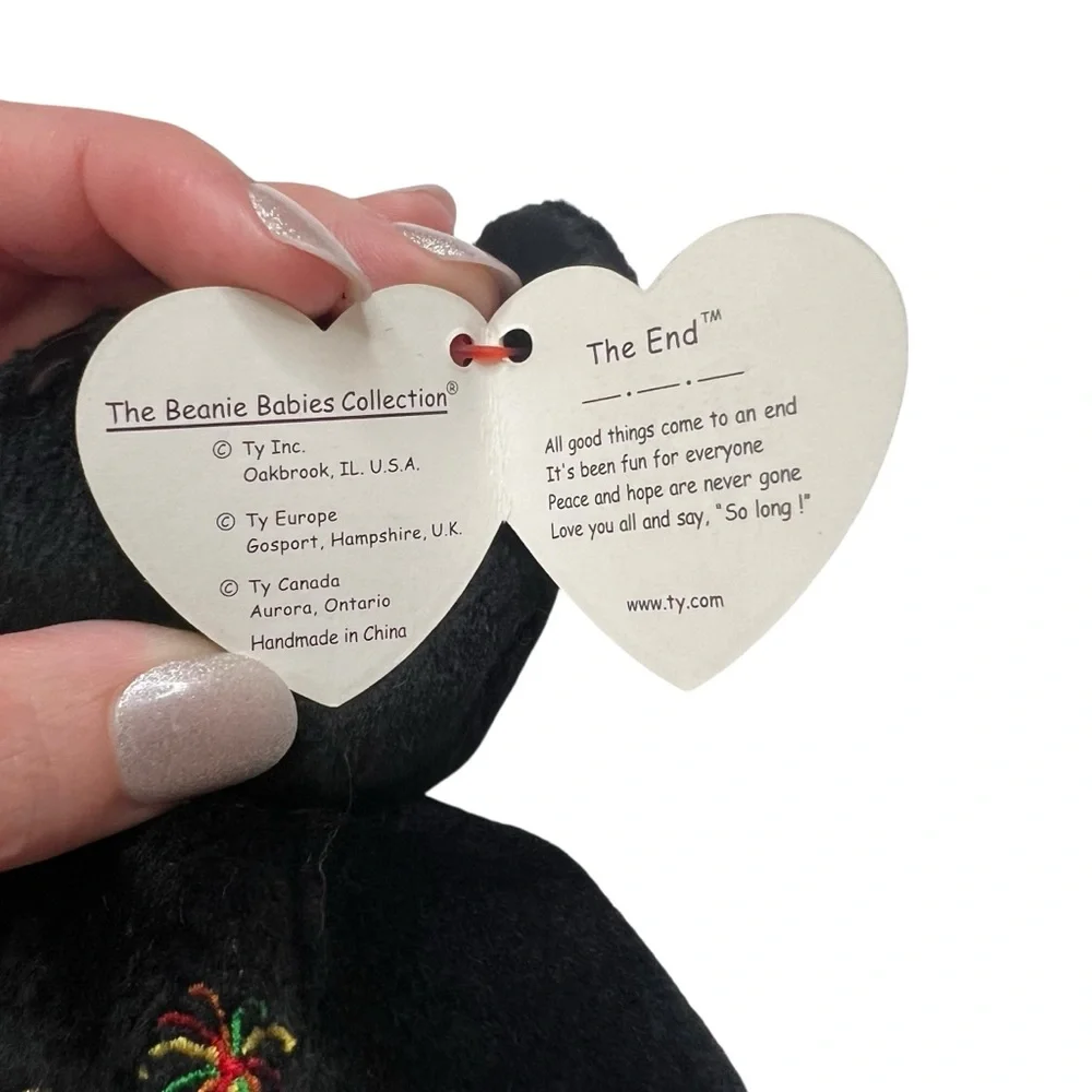 Vintage The End Ty Beanie Baby Plush - Picture 3 of 6